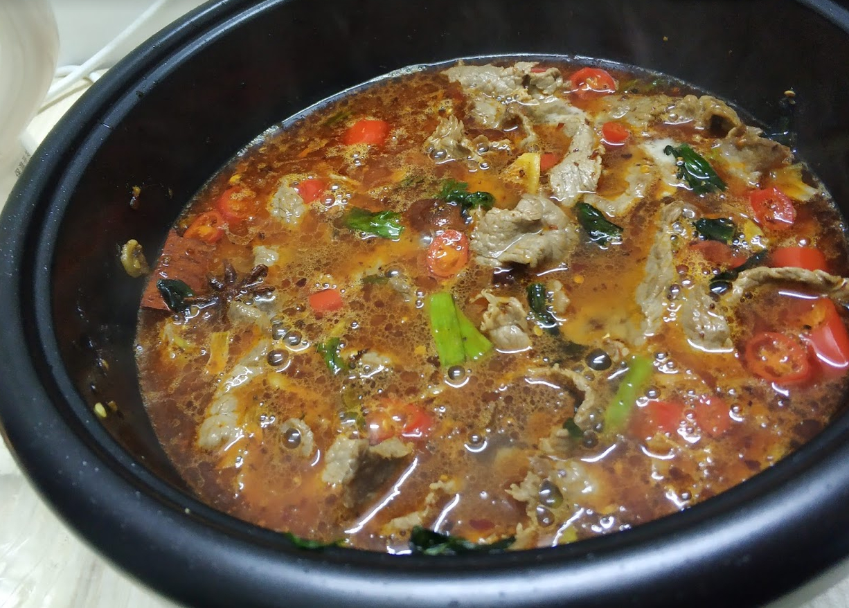 加一瓶啤酒，大火烧开